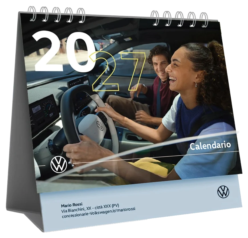 Calendario Volkswagen da tavolo